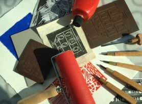 Atelier - Linogravure