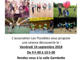 Affiche sorties été 2018