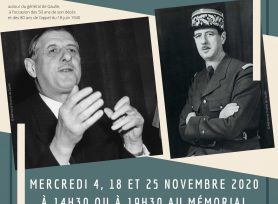 Affiche cycle De Gaulle nov 2020
